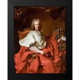 thumbnail image 2 of Rigaud, Hyacinthe 20x24 Black Modern Framed Museum Art Print Titled - Portrait of Cardinal Guillaume Dubois, 2 of 5