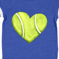 thumbnail image 4 of Inktastic Tennis Ball in Heart Boys or Girls Baby Bodysuit, 4 of 5