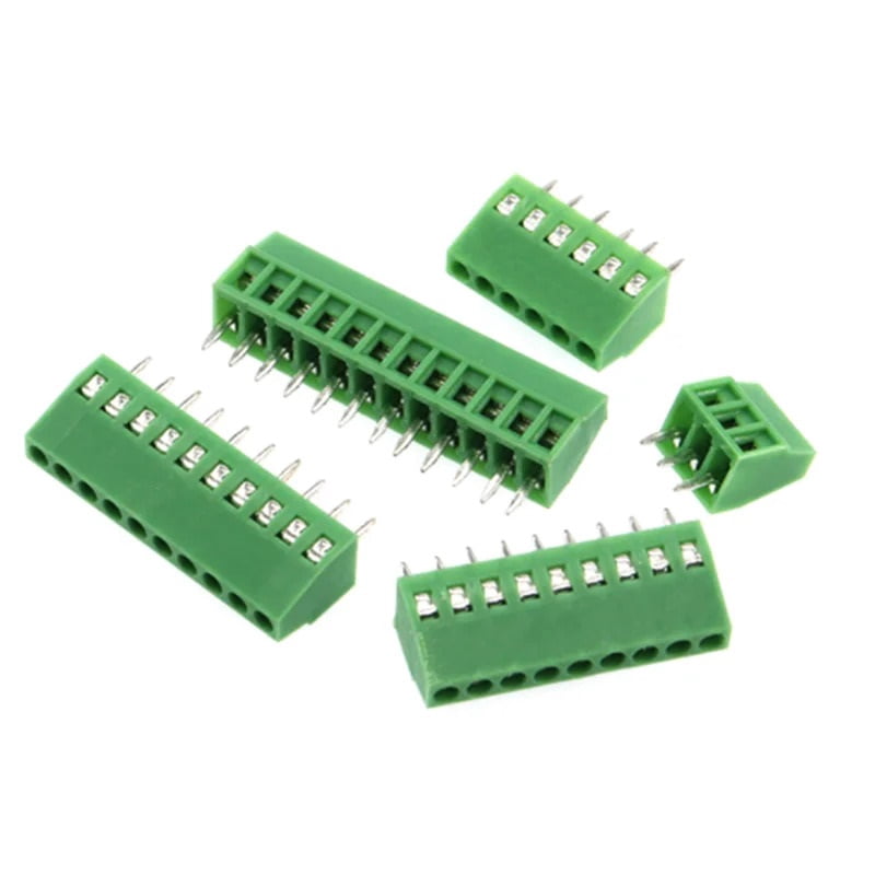 5PCS KF128 2.54mm PCB Mini Screw Terminal Blocks Connector for Wires KF128-2.54 2P 3P 4P 5P 6P 7P 8P 9P 10P 12P 16P Terminal - 3 PIN