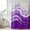 Purple, variant on Teal Waves Abstract Shower Curtain, Waterproof Shower Curtains for Bathroom, Gradient Fluid Water Ripple Washable Fabric Bathtub Curtain Set Bath Decor with 12 Hooks 72"x78"