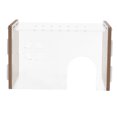 thumbnail image 1 of Miangastore Plateforme Transparente pour Hamster Cachette Nid Cachette Intérieure Maison pour Hamster Hutte pour Chinchilla Maison de Cachette Cache pour Petit Animal Nid pour Hamster Maison pour Hamster, 1 of 8