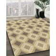 thumbnail image 3 of Ahgly Company Machine Washable Indoor Rectangle Transitional Copper Brown Area Rugs, 7' x 9', 3 of 7