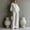 White, variant on Morttic Women's Solid One Shoulder Batwing Sleeve Top & High Waist Wide Leg Pants with Side Pockets Flowy Beach Daily Outfit White,S