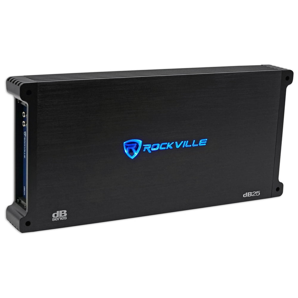 Rockville dB25 2800W 2 Channel Amplifier Car Stereo Amp, Loud