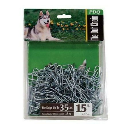 

1pk PDQ 27215 Dog Tie Out Chain 15