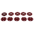 thumbnail image 4 of serony 5 Ensembles Métal à Coudre Rouge 25mm Boutons-Pression pour Vin, 4 of 6