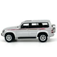 thumbnail image 2 of 1:64 Scale Paudi Nissan Patrol Silvery Diecast Model Car Miniature Toy Car Vehicle, 2 of 14