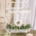 thumbnail image 3 of Wedding Star 4477-08 Metal Bird Cage - Conservatory Style - Iron, 3 of 6