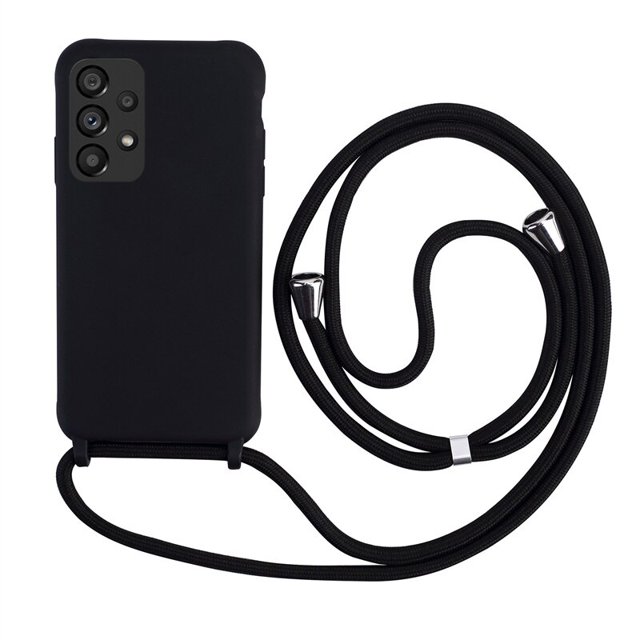 Funda blanda con cordón para Samsung Galaxy A54 A14 A13 A33 A53 A73 A12 A52 A32 A51 A71 S23 S22 S21 Plus Note 20 Ultra S20 FE
