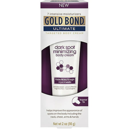 Gold Bond Ultimate Dark Spot Minimizing Body Cream 2 oz (Pack of (Best Of Bond 50 Years)