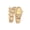 Gold with Gold Dial, variant on Gold Silver Two-Tone Watch with Gold Dial, Luxury Women’s Quartz Watch