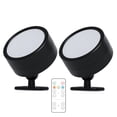 thumbnail image 1 of Toystoory Lámpara de Pared ABS con Rotación Libre de 360° Aplique de Pared Recargable LED Negro 2 Lámpara, 1 of 6