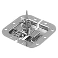 thumbnail image 3 of Recessed Butterfly Latch For Flight/Road Case Microphone Box Household Prop Box Buckle Lock Cylinder Hardware Home Improvement, 3 of 5