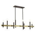thumbnail image 2 of Livex Lighting - Denmark - 8 Light Chandelier in Mid Century Modern Style - 9.25, 2 of 8