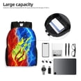 thumbnail image 6 of Prestonplayz Backpack 3D Print Lightweight Bookbag Casual Sport Daypack Travel Bag Laptop, 6 of 8