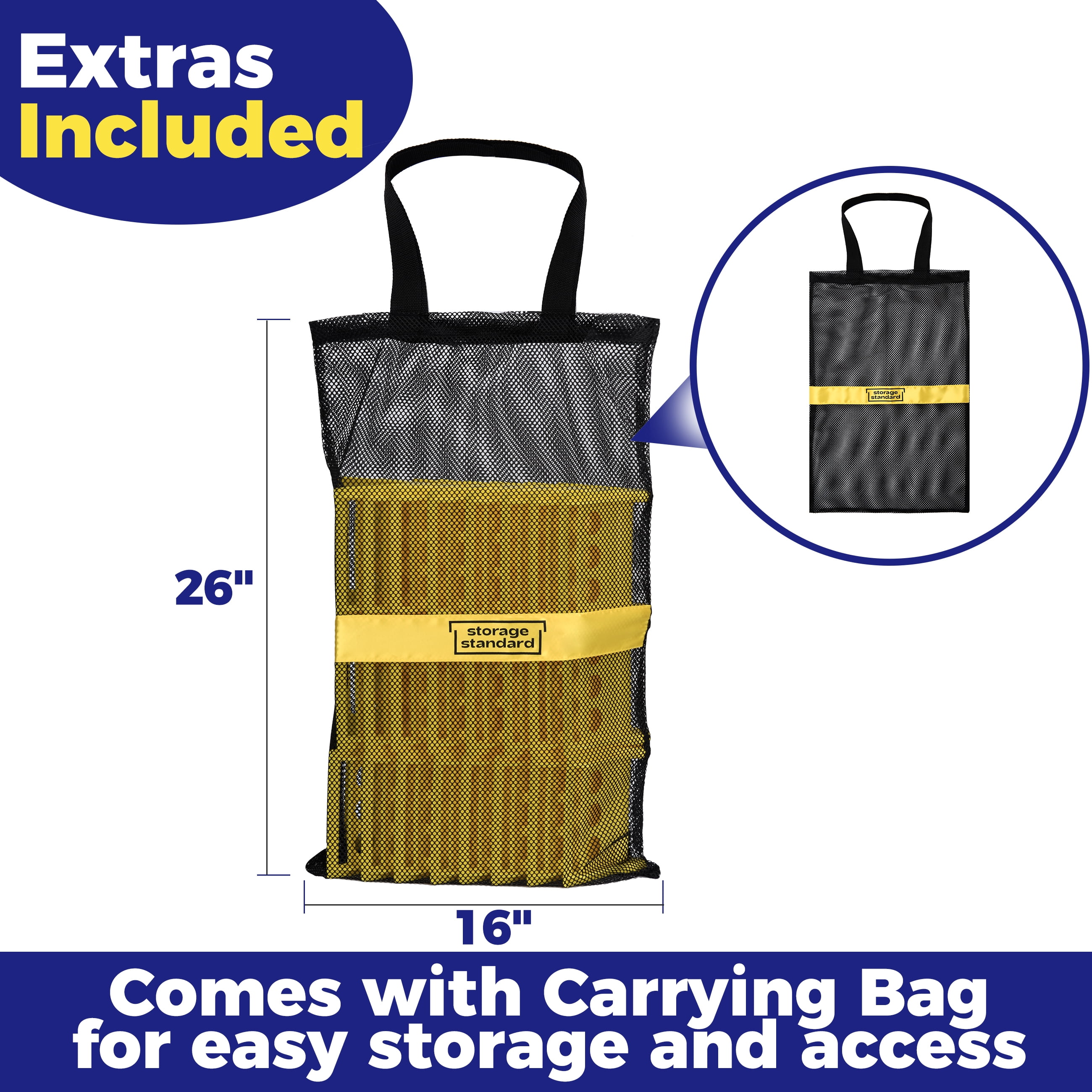 Storage Standard Edge Corner Protectors Industrial Shipping Strap Flatbed Guards with Carrying Case 24 Pack
