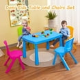thumbnail image 7 of Domi Outdoor Living 5 Pieces Plastic Toddler Kids Table and Chair Set, Home,Children's Day Gift, 7 of 7