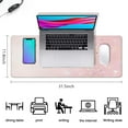 thumbnail image 5 of Elevate Your Workspace: Large Pink Desk Mat,31.5x11.8 inches Ergonomic Mousepad for Office or Home Computer Desk - Stay Positive, Stay Organized!, 5 of 7