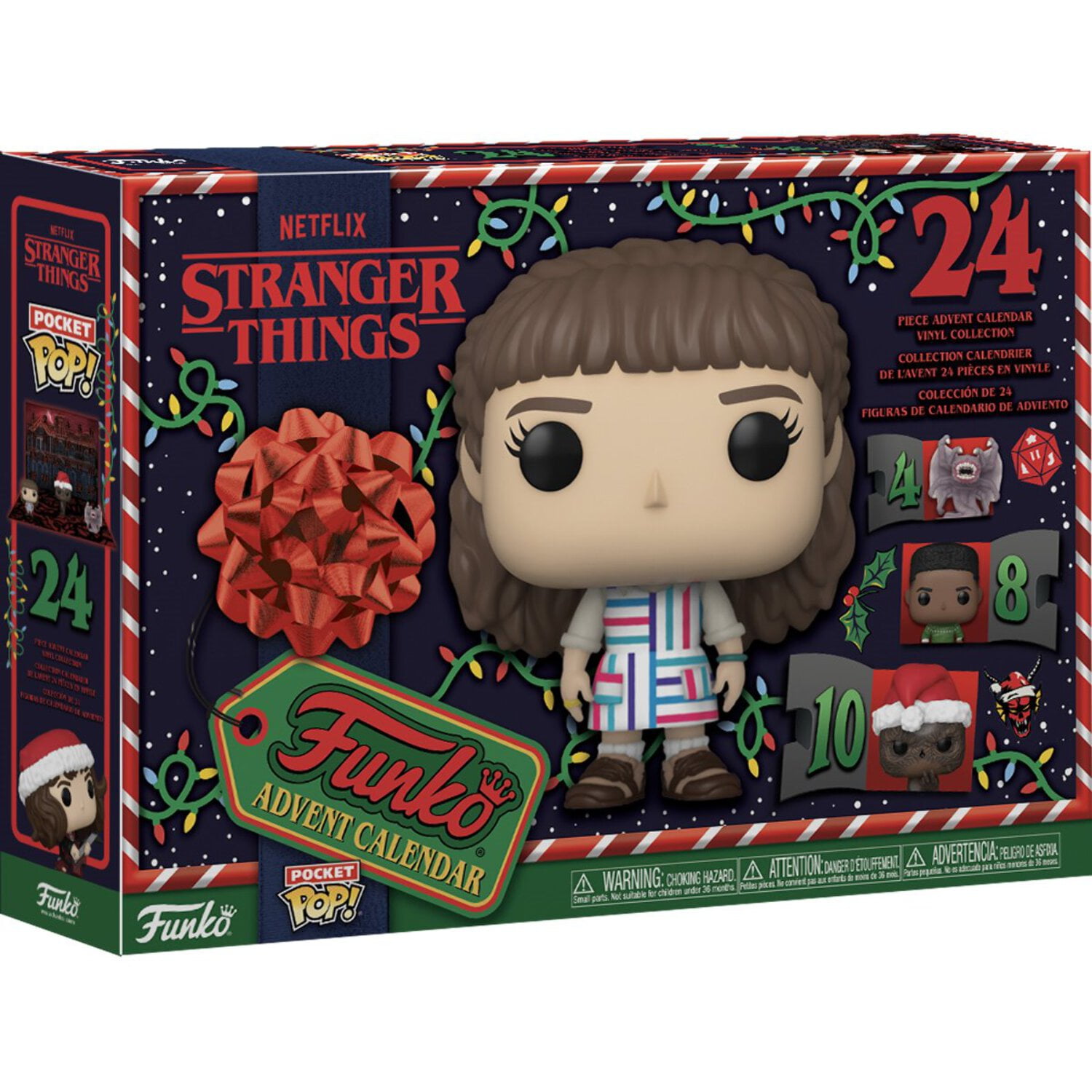 ファンコポップ『ストレンジャーシングス4』 アドベント・カレンダー（2024） Funko Stranger Things Advent Calendar 2024, Pocket Pop