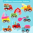 thumbnail image 2 of Juguete de San Valentín para vehículos de construcción con tarjetas para niños, 2 of 7