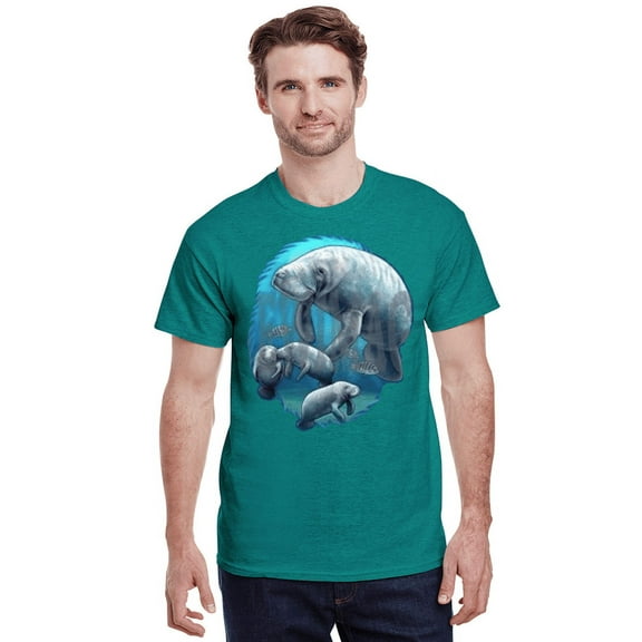 Florida Manatee T-shirt Mens Graphic Tees