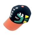 thumbnail image 4 of oqasdz Kids Baseball Cap Cartoon Dinosaur Embroidery Adjustable Size UPF 50+ Sun Hat for Toddler Sports Hats Summer Outdoor, 4 of 4