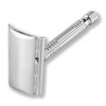 thumbnail image 4 of Er na Stainless Steel Manual Safety Razor Set for Men Barber Shaver Hair Beard Remove Tool Double Edge Barbeador Razor with 1 Blade,green, 4 of 15
