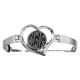 thumbnail image 1 of Línea de goteo grano patron arte ilustración Pulsera pulsera de joyería en forma de corazón Unbranded  M, 1 of 3