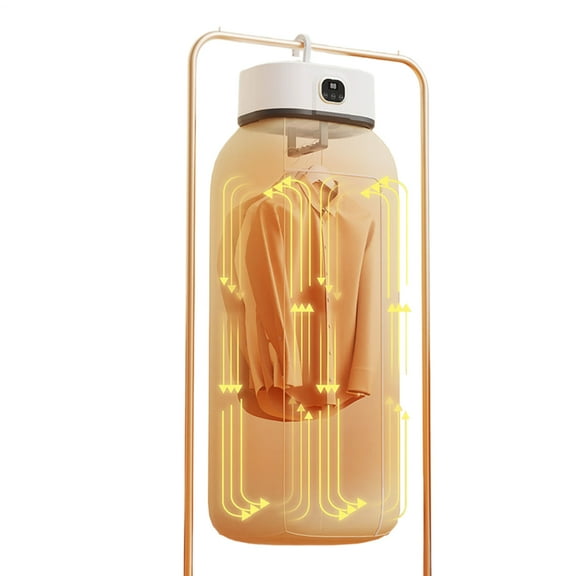 Ksruee Portable Dryers for Laundry Compact Dryer for Apartments Electric Drying Machine for Pants Jacket Shirt Towel Travel Car Trip Dormitory Home designer