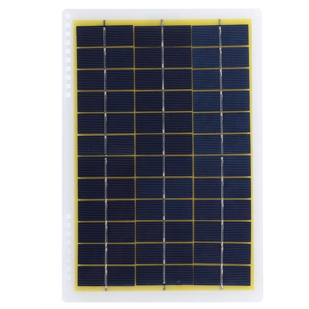 Módulo de panel solar NikouMX panel solar fotovoltaico al aire libre 18 V 10 W