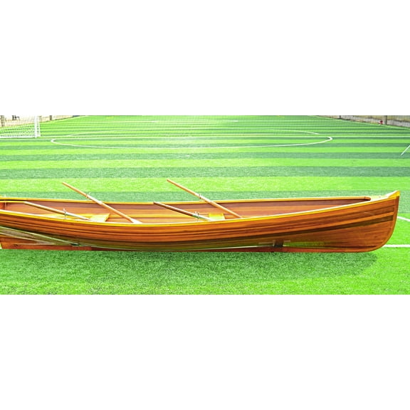 Real Whitehall Dinghy Transom Cut Out 17