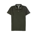 thumbnail image 1 of Reef Mens Cobb Pique Rugby Polo Shirt dkolv S, 1 of 2