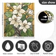thumbnail image 5 of White Gardenia Dishwasher Magnet Cover Reuseable Refrigerator Magnet Cover Decal Kitchen Fridge Microwave Stickers Hoilday Party Decor 23 x 26 inch, 5 of 5