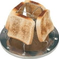 thumbnail image 1 of Folding Camp Stove Toaster, Stainless Steel 4 Slice Propane Bread Toaster, Portable Backpacking Outdoor Toaster Rack Holder for Camping Fishing Hiking, 1 of 5