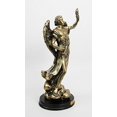 thumbnail image 2 of 8.75" Tall Catholic Church Saint Archangel Uriel With Holy Spirit Torch Decorative Figurine, 2 of 4
