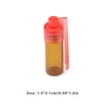 thumbnail image 3 of Inteprter 4 Piezas Botella de Rapé Botellas de Vidrio Recargables Multicolores Estuches de Medicina Electrónica, 3 of 6