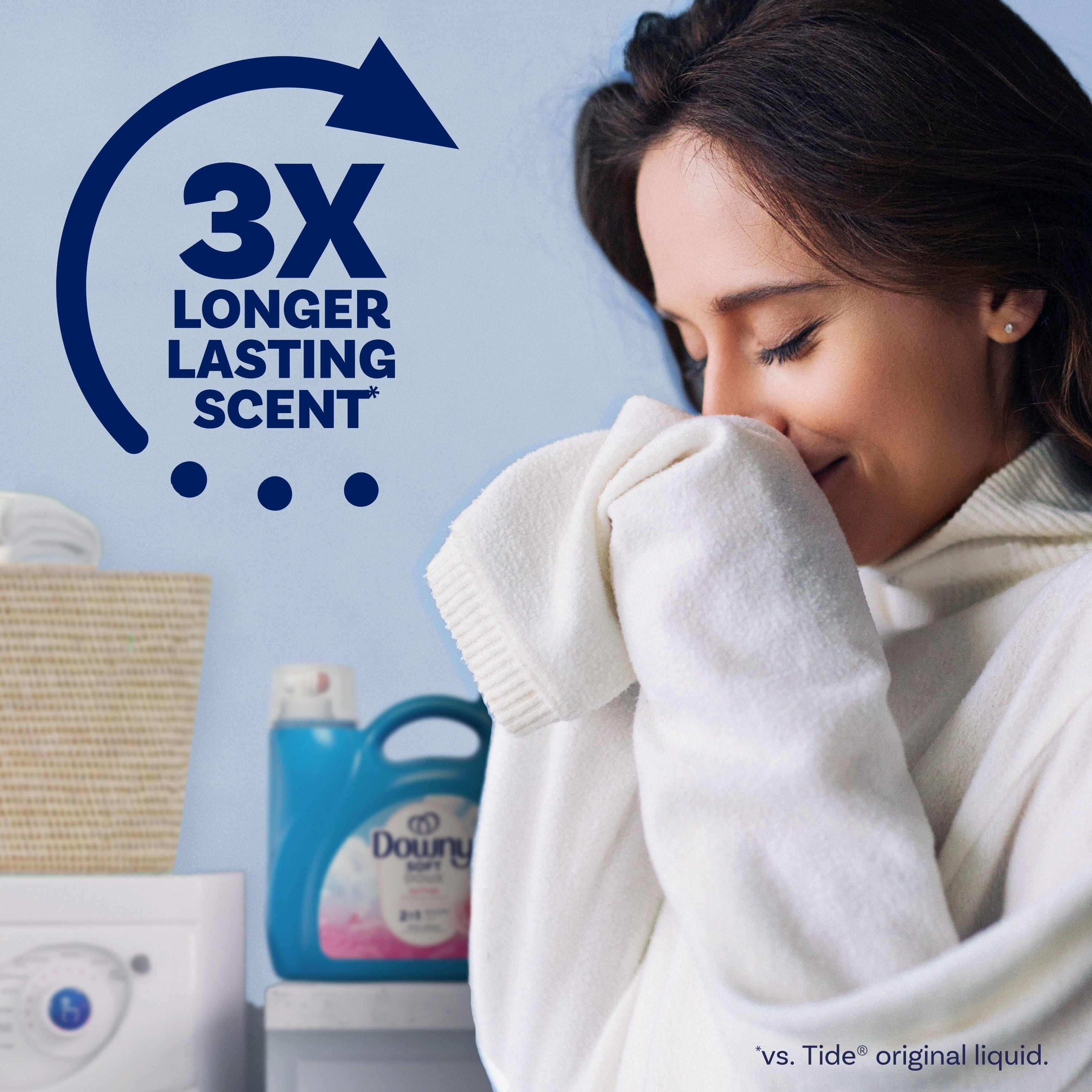 Downy Soft, 2 in 1 Soft and Fresh Liquid Fabric Softener, April Fresh, Fabric Conditioner Liquid provides softness and freshness for fabrics, 4.16L