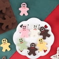 thumbnail image 5 of Silicone Gingerbread Man Chocolate Molds 6-Cavity Baking Mold for Candy, Cake, Ice Cubes, 5 of 5