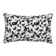 thumbnail image 3 of Salouo Yin And Yang Print Print Pillow Case Cover,Wrinkle-Free Bed Pillow Cover Pack of 1 Home Decor Fade-Resistant and Stain-Resistant ,Pillows Not Included -14"x20", 3 of 8