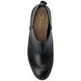 thumbnail image 4 of Journee Womens Livvy Back Heel Zip Stacked Heel Booties, Widths Available, 4 of 9