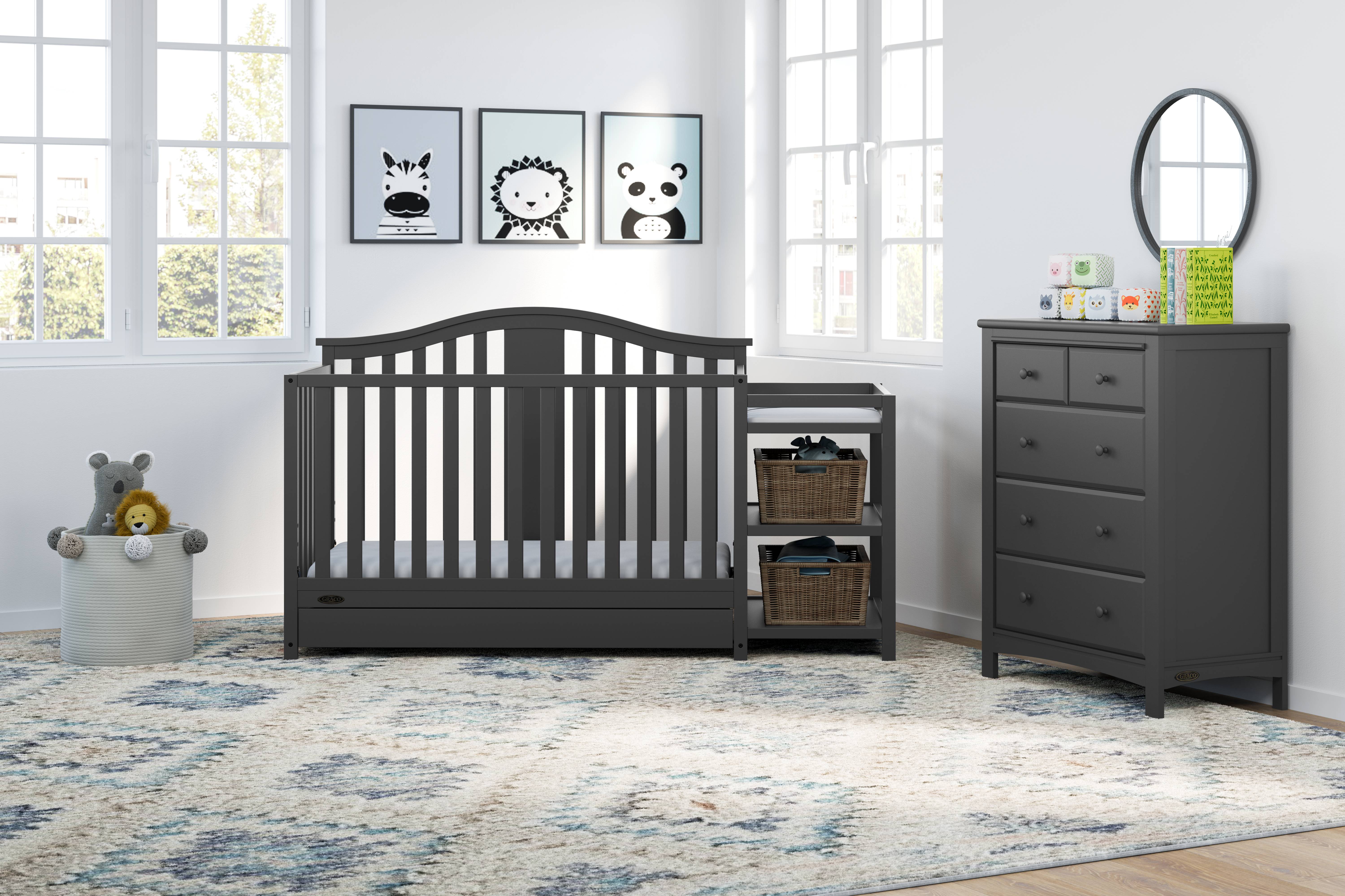 graco solano crib and changer