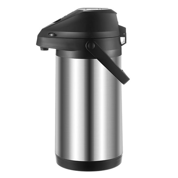 BMYJ Coffee Carafe Airpot Insulated Coffee Urn Stainless Steel Vacuum Thermal Pot Flask for Coffee, Hot Water, Tea, Hot Beverage - Keep 12 Hours Hot, 24 Hours Cold ﻿