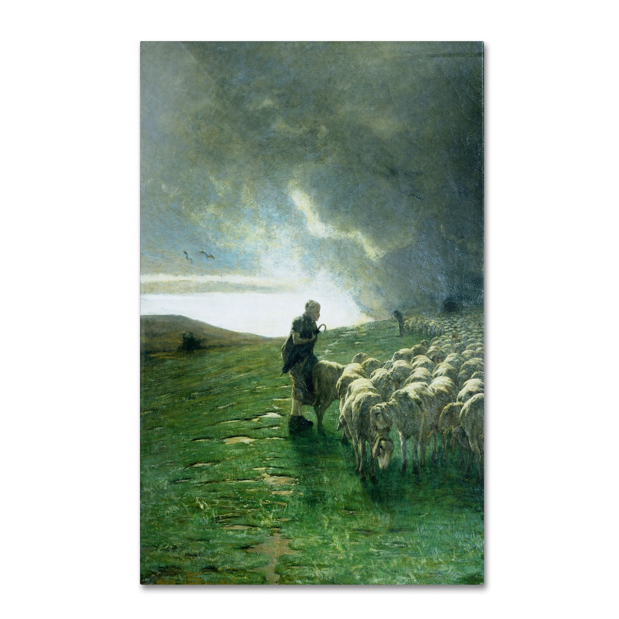 Trademark Fine Art "After Storm" Canvas Art by Giovanni Segantini