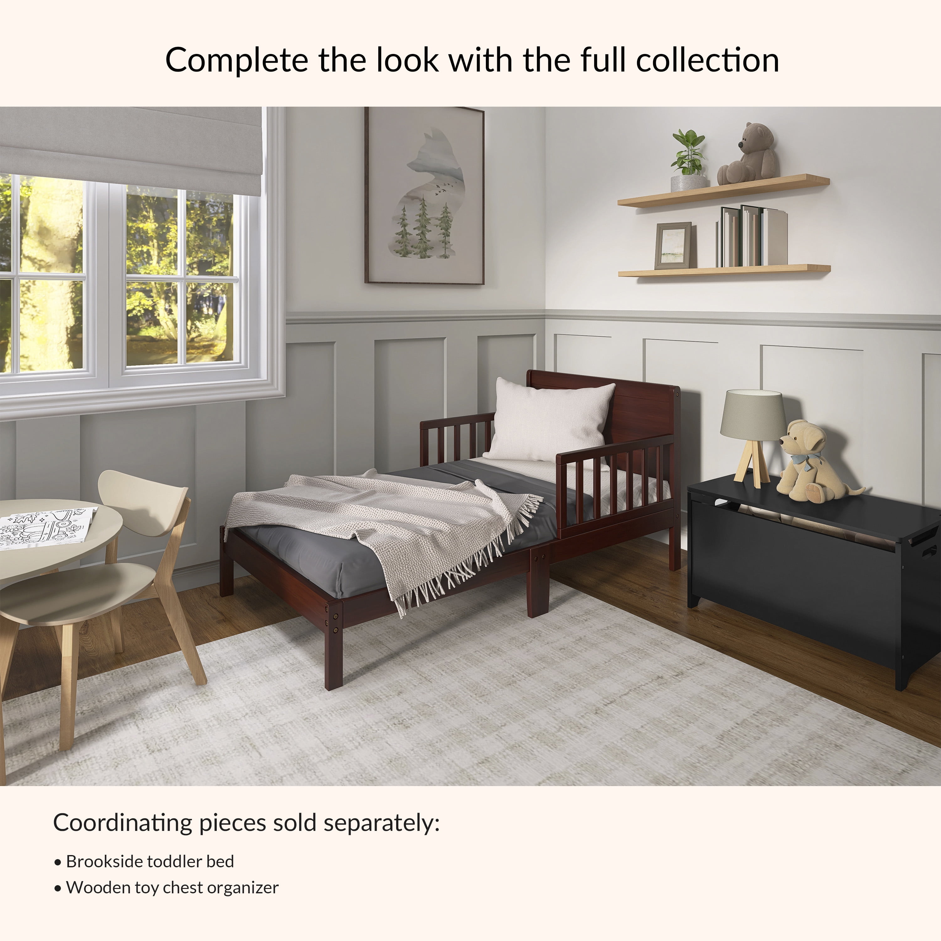 Dream On Me Brookside Toddler Bed, Model #648