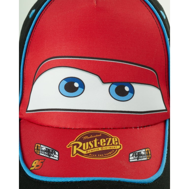 Disney Pixar Boys' Cars Lightning McQueen Hat - Piston Cup Baseball Cap ( Toddler/Boy) 