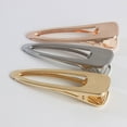 thumbnail image 3 of Masteelf  3 Pcs Duckbill Clip Rose Golden Hair Clips Hollow Out, 3 of 8