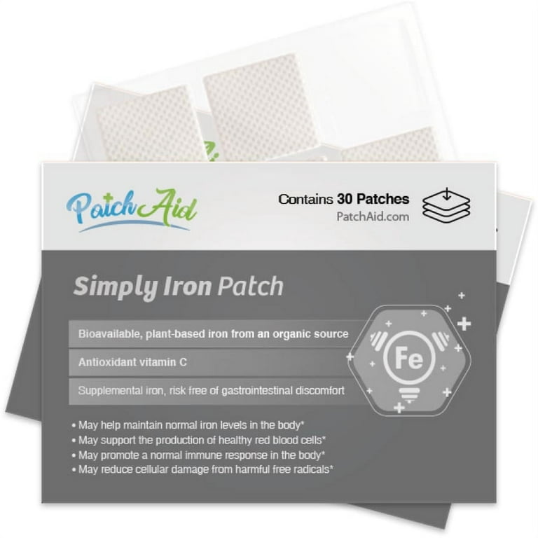 Simply Iron Patch by PatchAid Size: 3-Month Supply 