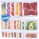 thumbnail image 1 of Bolsas reutilizables de silicona Lerine aptas para lavavajillas, 24 unidades, color blanco, 1 of 5
