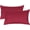 Dark Red, variant on Lirex Queen Pillow Cases Set of 2, 100% Cotton Sateen, Soft Cooling & Breathable, 20" x 30",Navy Blue, Perfect for Adults