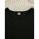 thumbnail image 3 of Girls Youth Casual Fashion Ain't No Family Like The One I Got Letter Printed Short Sleeve T-Shirt, Cute Style, Round Neck, Summer Top – Black, 3 of 6